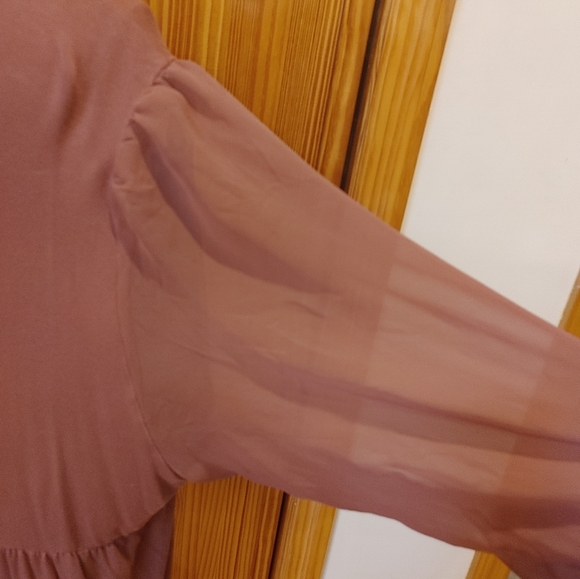 Torrid 4 super soft top sheer sleeve - Picture 4 of 5